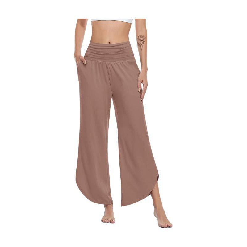 Women's High Waist Loose Wide Leg Pants Bottom wear