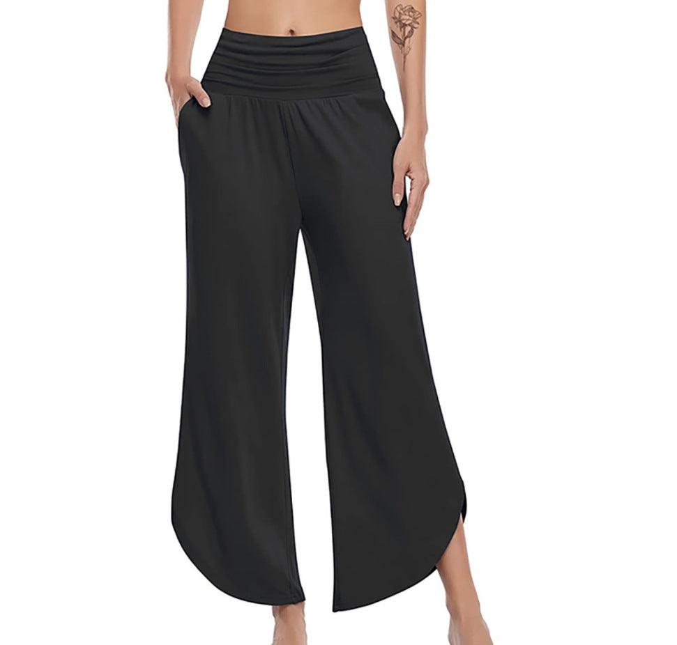 Women's High Waist Loose Wide Leg Pants Bottom wear