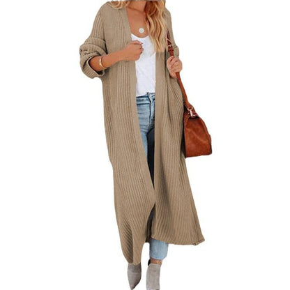 Women's Loose Knitted Long Sleeves Cardigan winter clothes for women