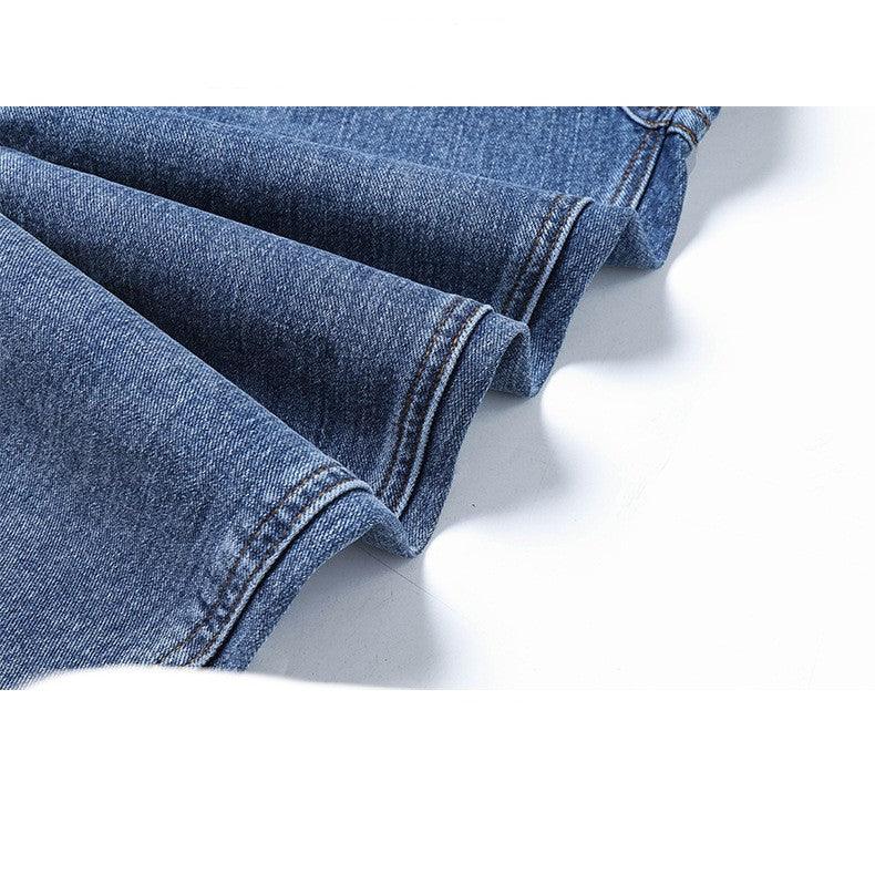Women's Washed High Waist Jeans Bottom wear
