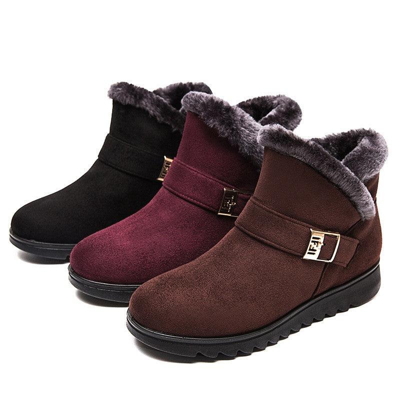 Women Warm Plush Snow Boots winter clothes for women