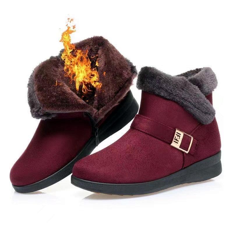 Women Warm Plush Snow Boots winter clothes for women