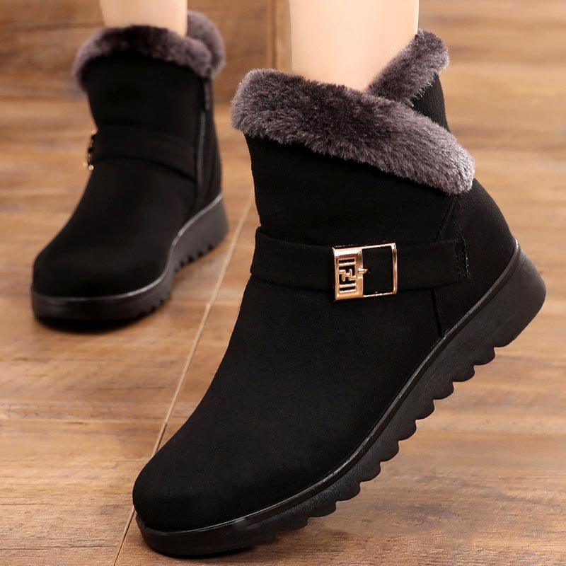 Women Warm Plush Snow Boots winter clothes for women