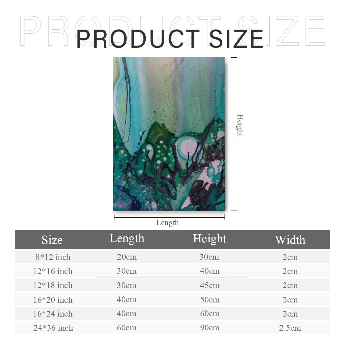 abstract-painting wall decor Canvas