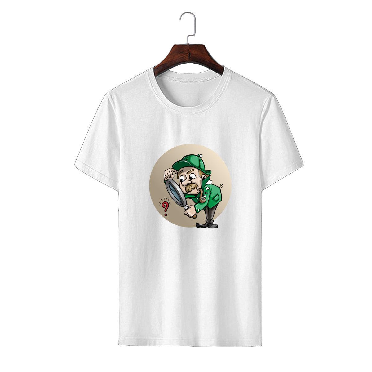 detective - 100% cotton Printed T-Shirt T-Shirt